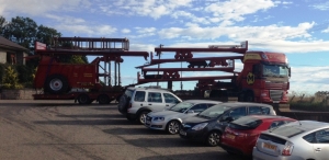 Marshall Lorry loaded